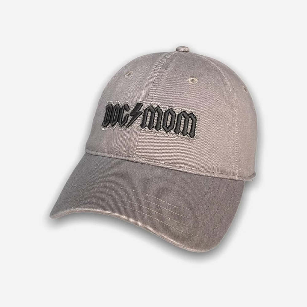 Rock Band-inspired Dog Mom Hat CHARCOAL